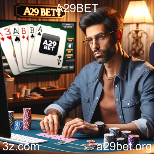 A Emoção do Pôquer Online no A29BET